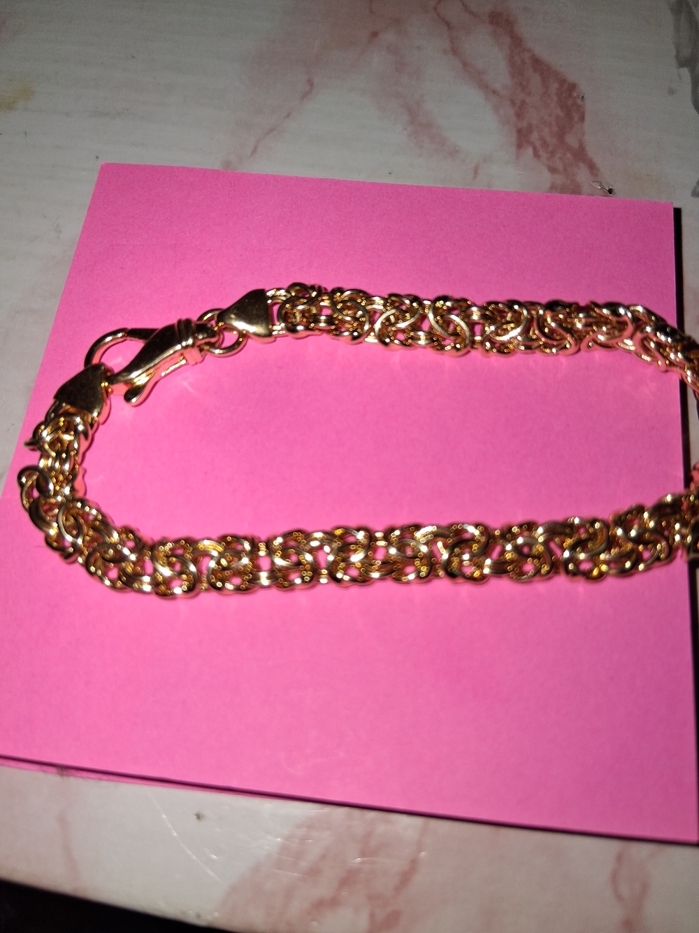Gold18 K Gp Italy Twist Link Bracelet - Women's Jewelry